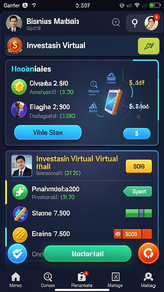 8055 - Screenshot saat menyelesaikan misi menantang di 8055.