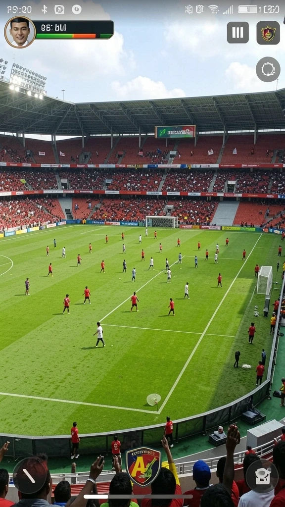 a7777 - Screen gameplay yang intens dan menegangkan.