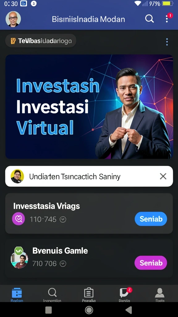 luxury88 - Screenshot fitur interaksi sosial antar pemain.