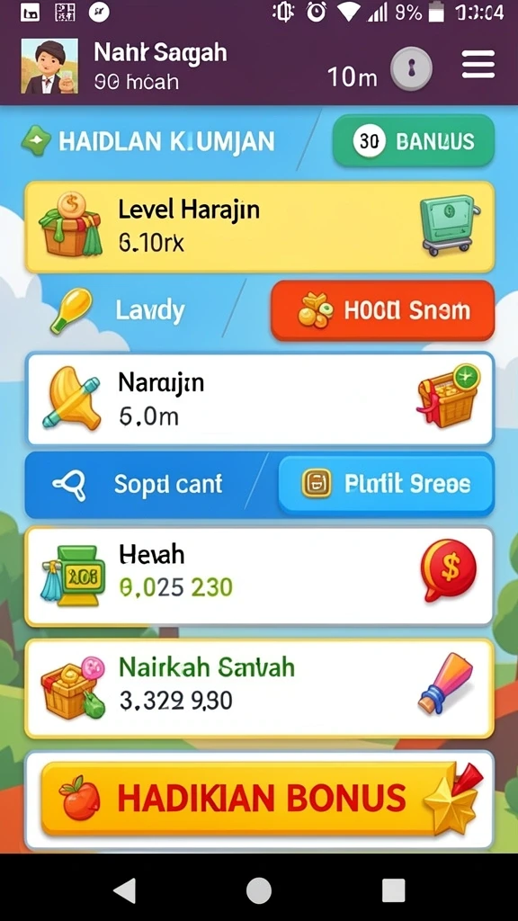 r6r6 - Tampilan antarmuka yang menarik dan user-friendly.