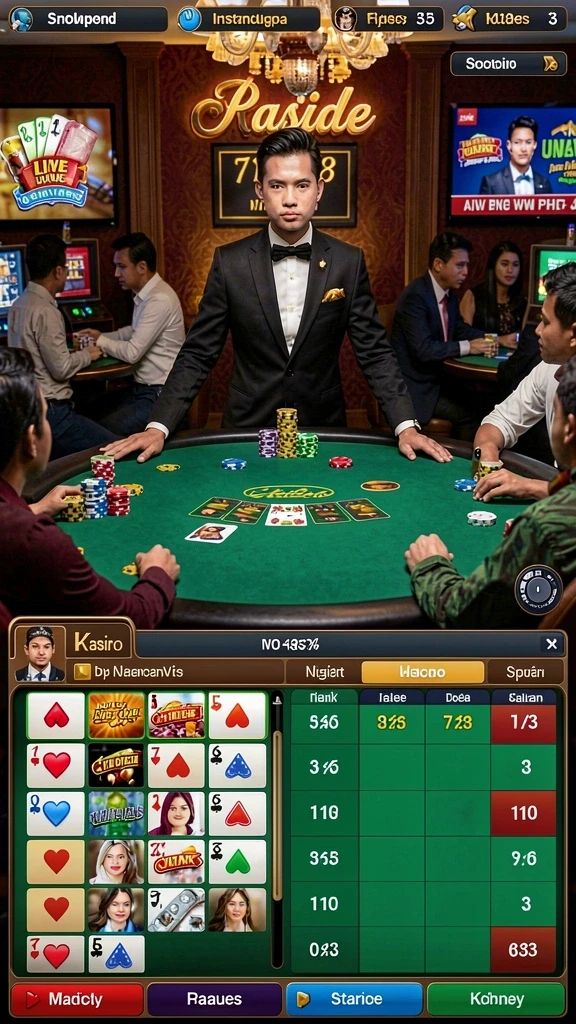 she777 - Screenshot fitur multiplayer yang memungkinkan bermain bersama teman.