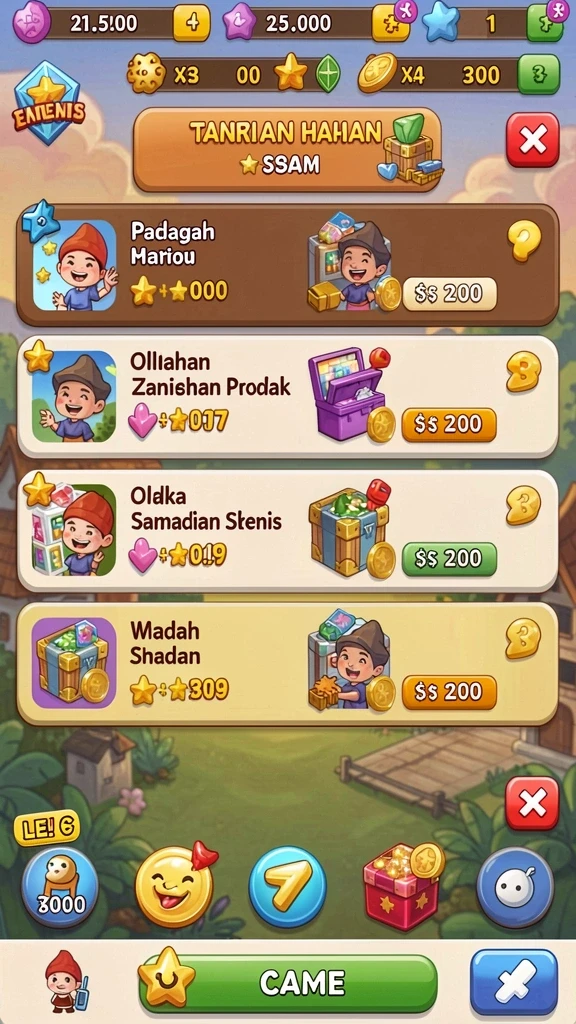 she777 - Screenshot tampilan grafis yang memukau dan efek suara yang menarik.